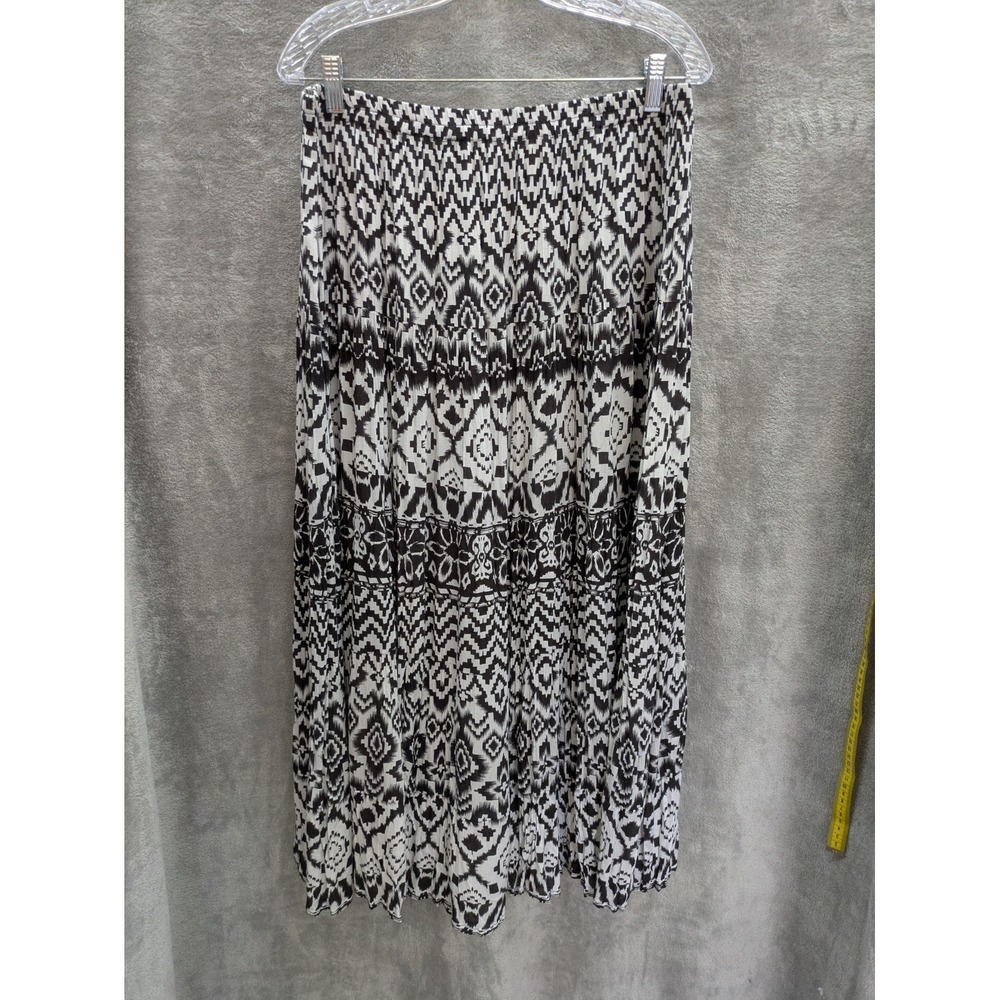 Ikat Maxi‎ Skirt Women's XL Lightweight